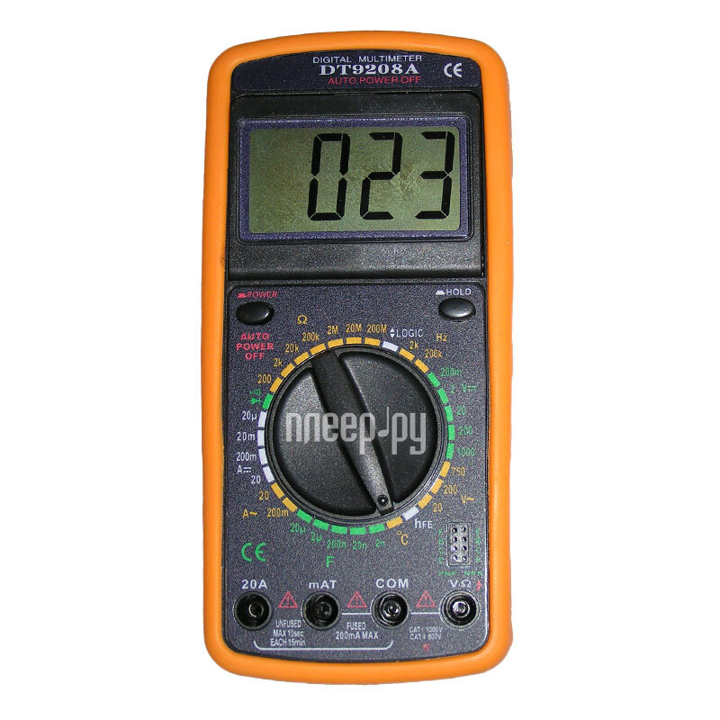 

Мультиметр S-Line DT-9208A