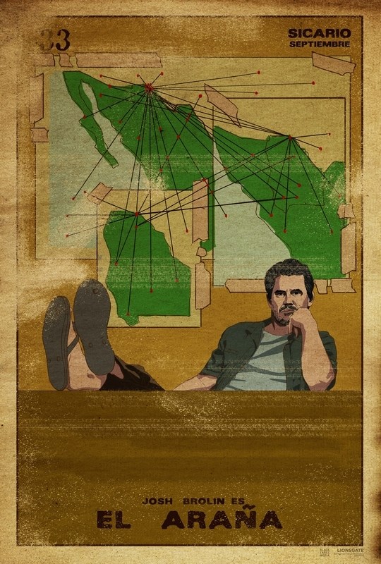 

Постер к фильму "Убийца" (Sicario) 50x70 см