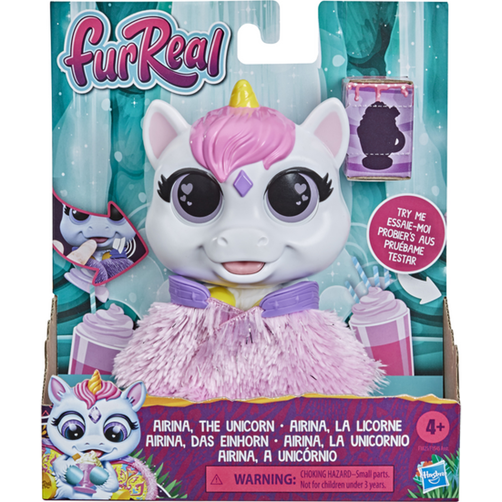 фото Интерактивная игрушка hasbro furreal friends крылатые милашки f15455l0 арина единорог