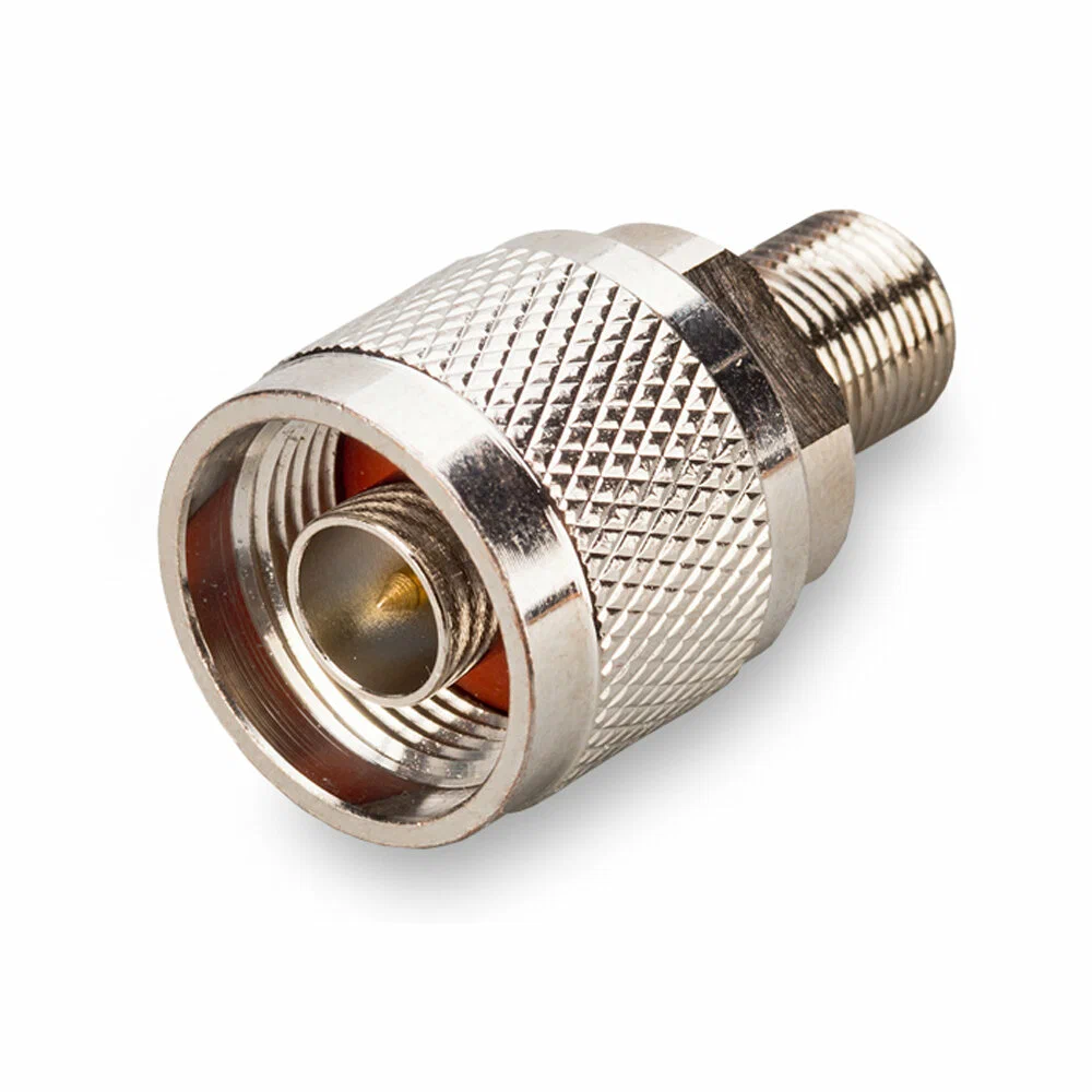 

Переходник NoBrand F-female silver, Серебристый
