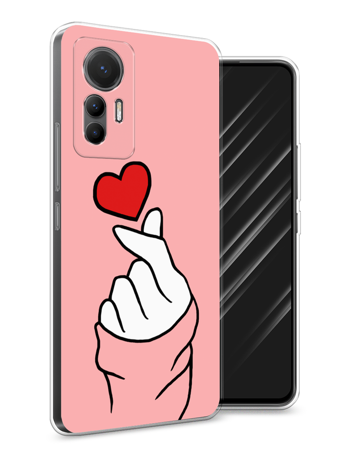 

Чехол Awog на Xiaomi 12 Lite "Милое сердечко", Разноцветный, 315050-7