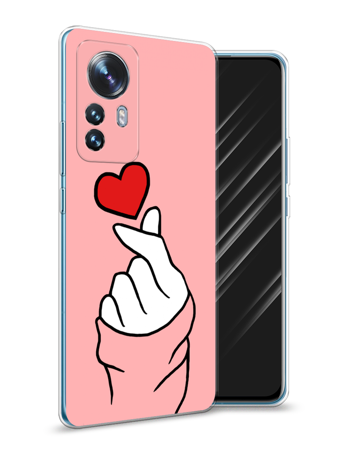

Чехол Awog на Xiaomi 12 Pro "Милое сердечко", Разноцветный, 314450-7