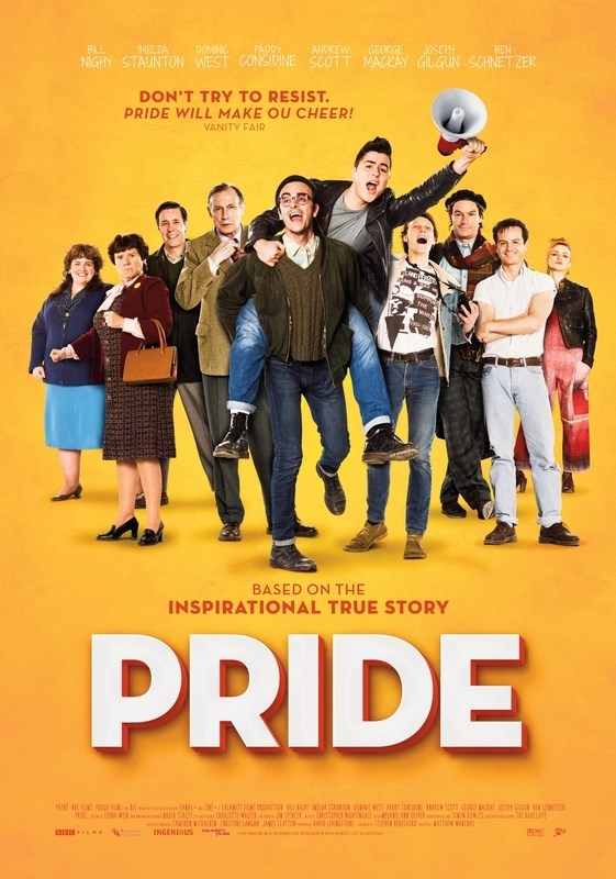 

Постер к фильму "Гордость" (Pride) Оригинальный 68,6x99,1 см