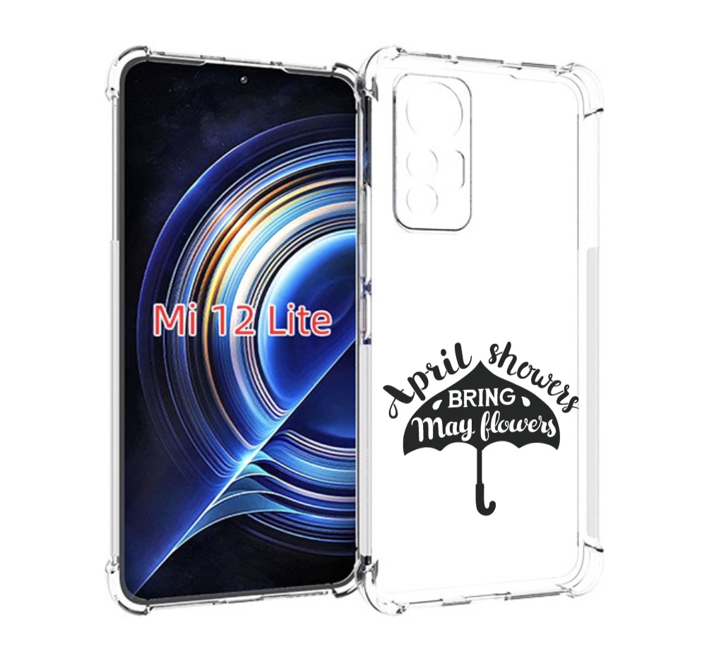 

Чехол MyPads Зонтик для Xiaomi 12 Lite, Прозрачный, Tocco