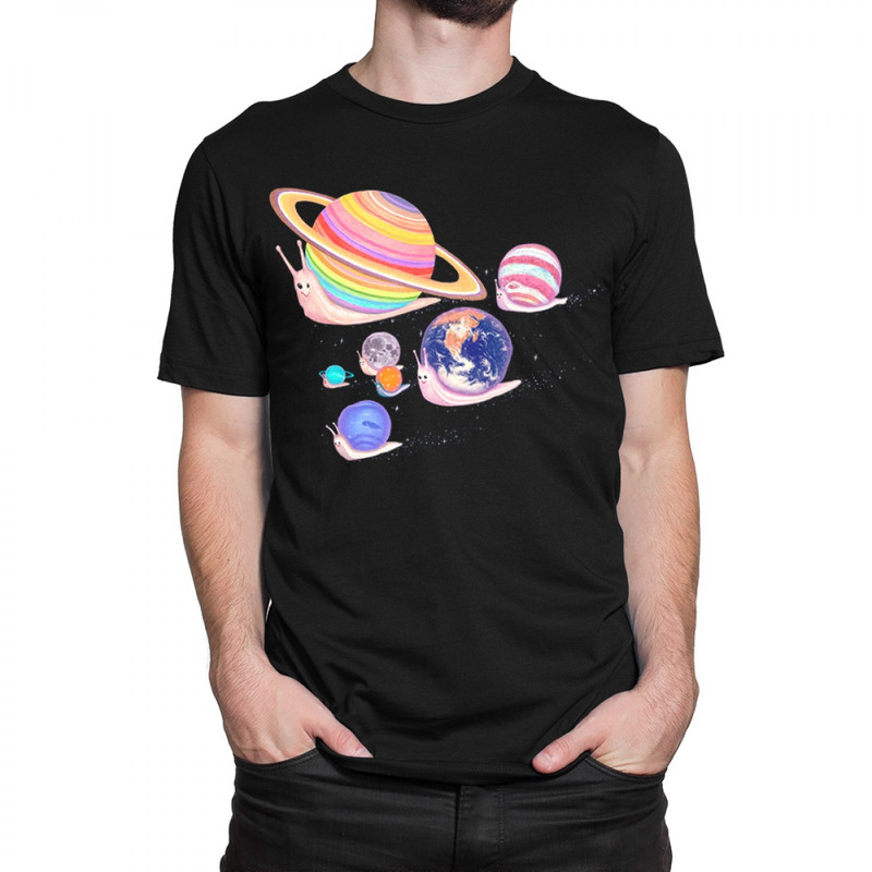 

Футболка мужская Dream Shirts Космические Улитки черная XL, Черный, Космические Улитки