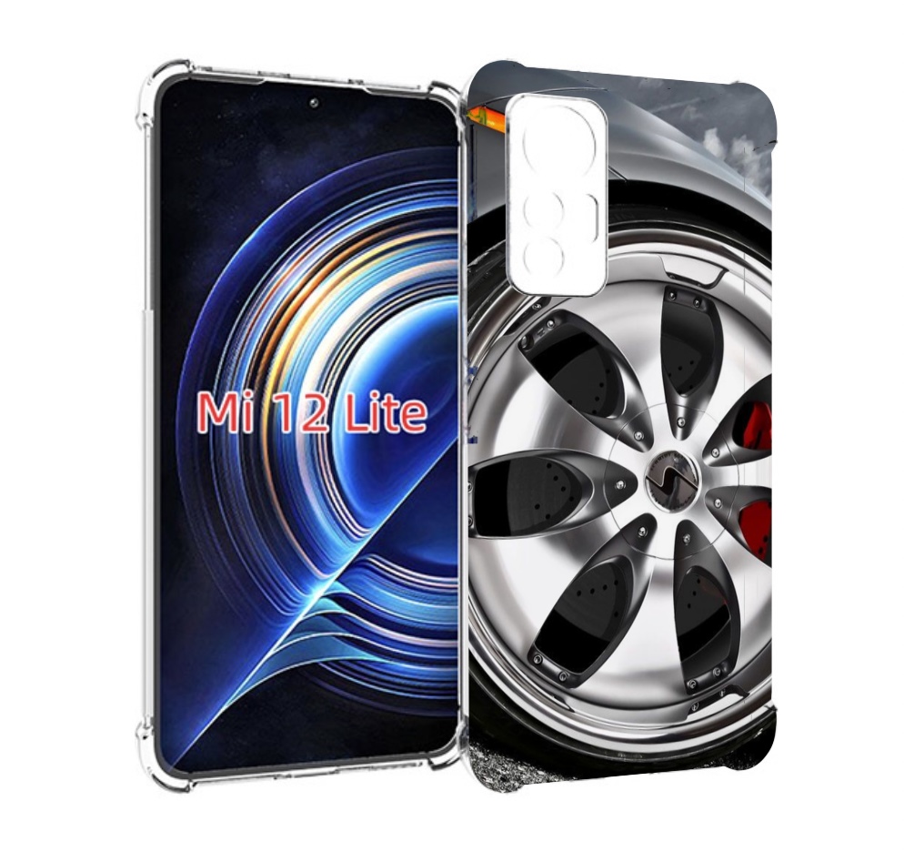 

Чехол MyPads Колесо мужской для Xiaomi 12 Lite, Прозрачный, Tocco