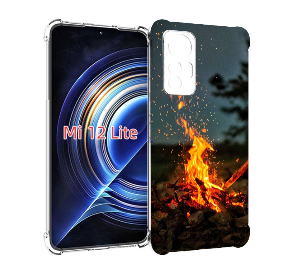

Чехол MyPads Костер-ночное-небо для Xiaomi 12 Lite, Прозрачный, Tocco