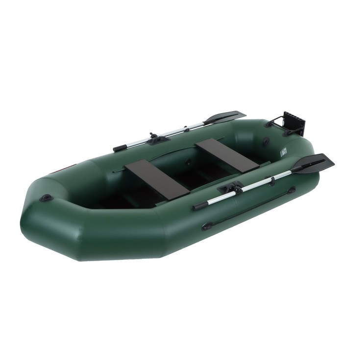 

Лодка YUGANA R-260 PC ТР, реечная слань+транец, цвет олива, Зеленый