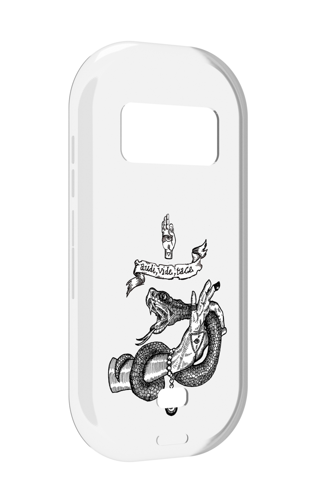 

Чехол MyPads змея на руке рисунок для UleFone Armor 15, Прозрачный, Tocco