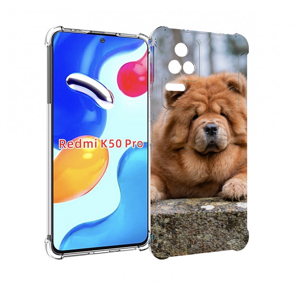 

Чехол MyPads чау чау для Xiaomi Redmi K50 / K50 Pro, Прозрачный, Tocco