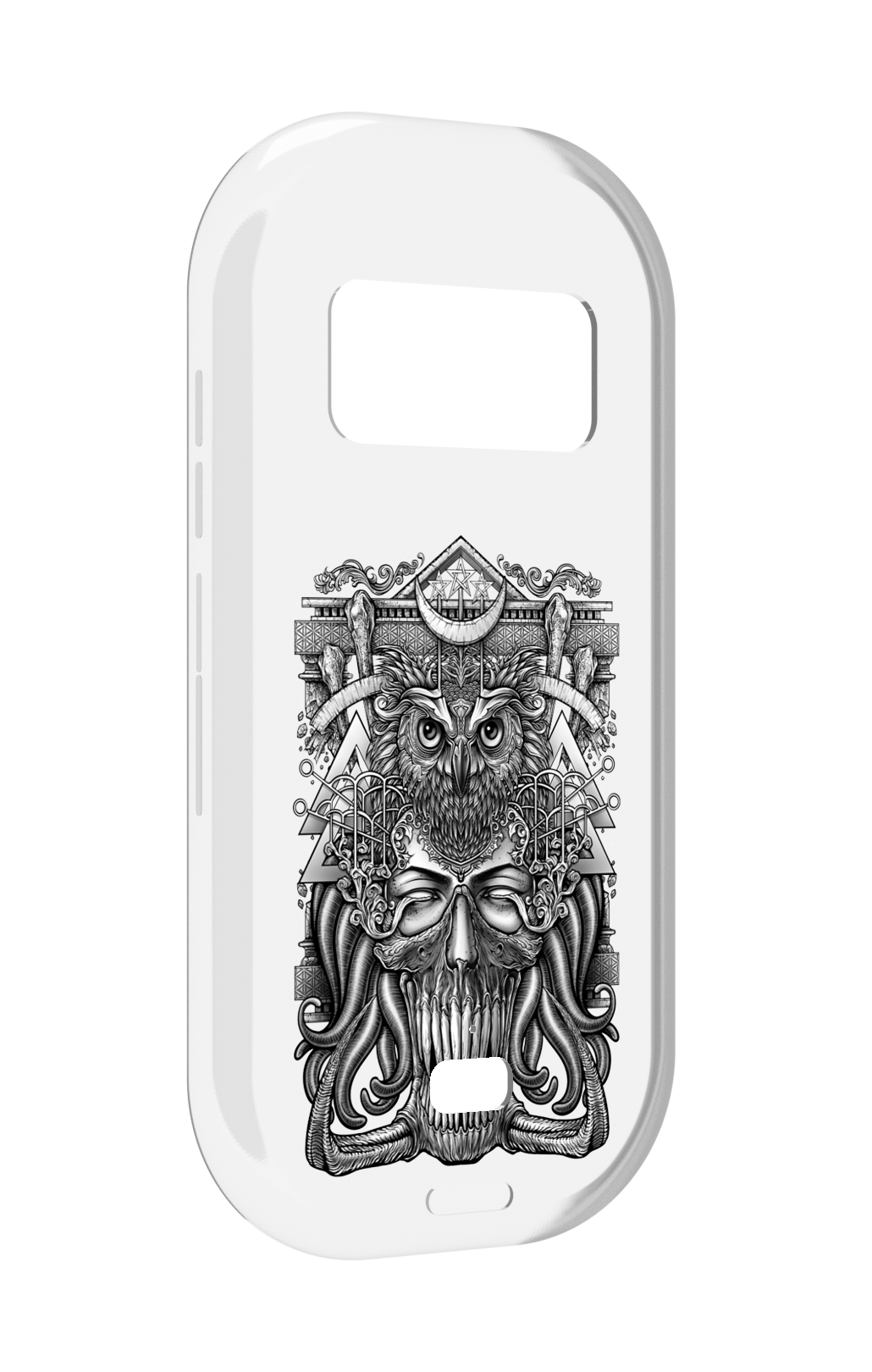 

Чехол MyPads зубастая сова для UleFone Armor 15, Прозрачный, Tocco