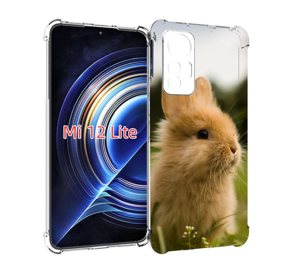 

Чехол MyPads Кролик для Xiaomi 12 Lite, Прозрачный, Tocco