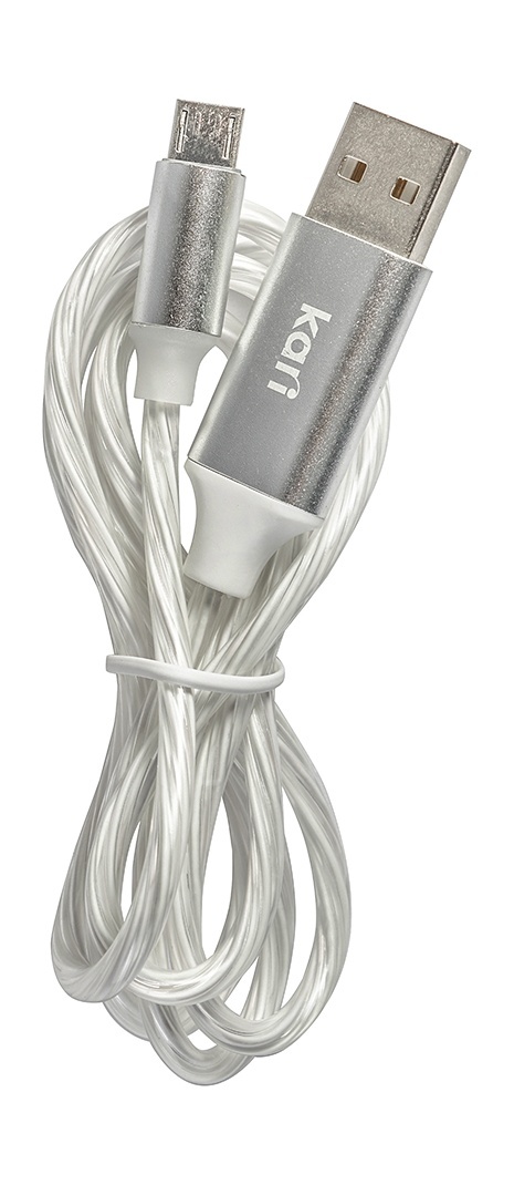 Кабель для зарядки Kari C229-Android-WH micro USB - USB 1 м, белый