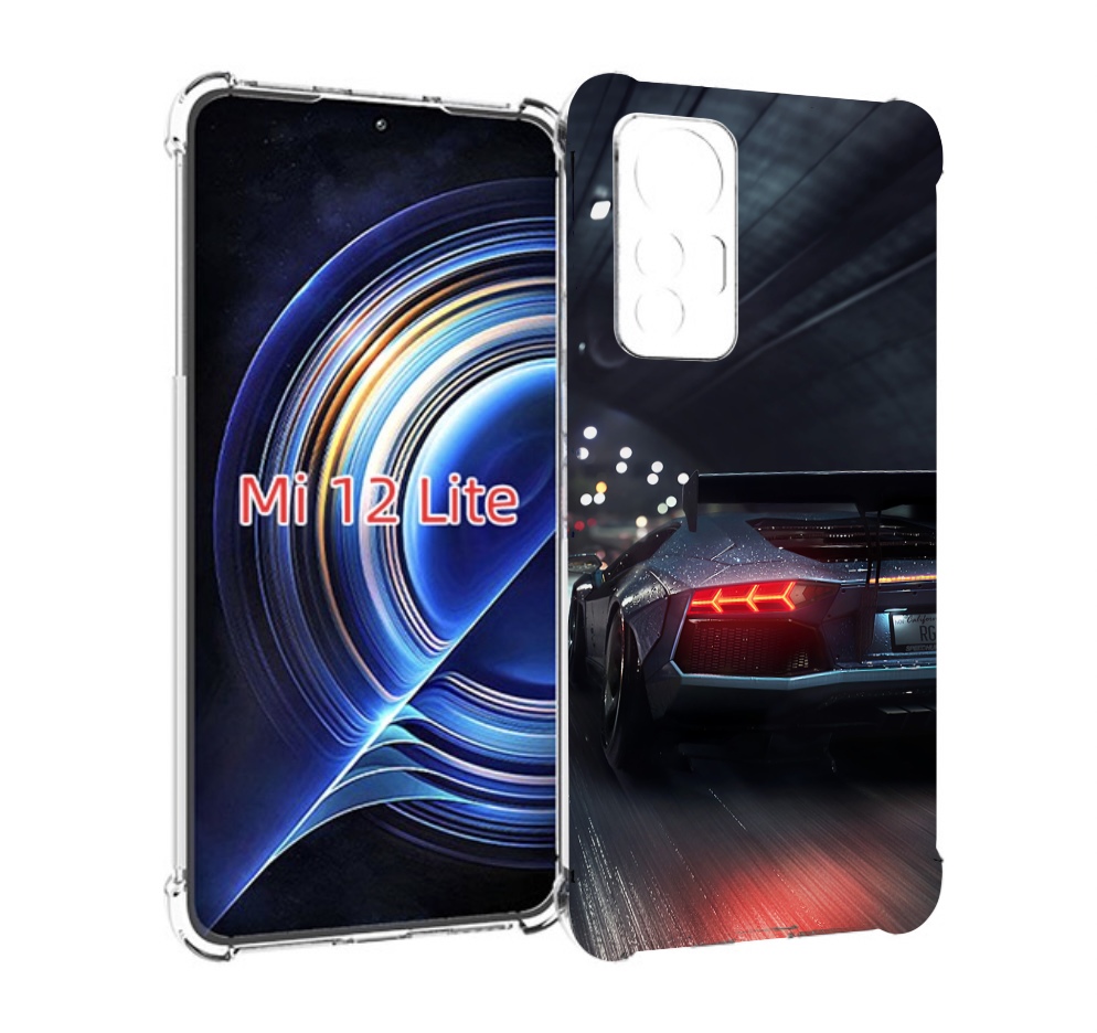 

Чехол MyPads Ламба мужской для Xiaomi 12 Lite, Прозрачный, Tocco
