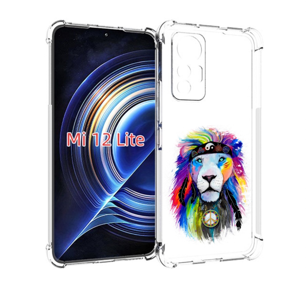 

Чехол MyPads Лев 3 для Xiaomi 12 Lite, Прозрачный, Tocco