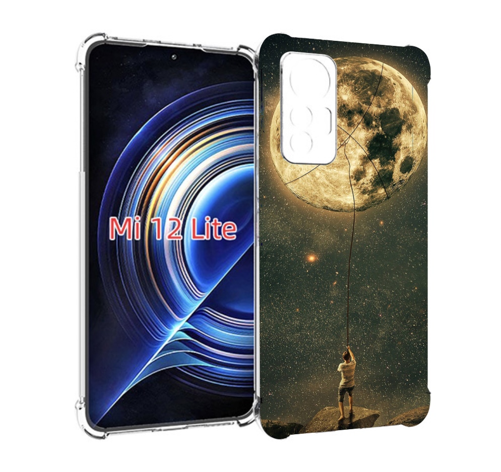 

Чехол MyPads Луна-светит для Xiaomi 12 Lite, Прозрачный, Tocco