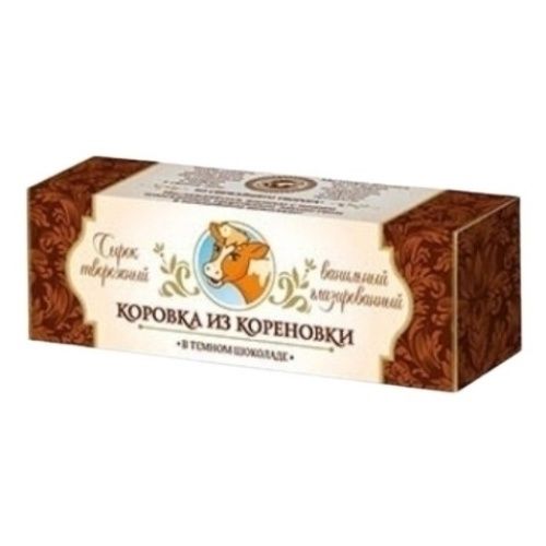 Сырок коровка из кореновки глазир темный шоколад  23 % 50 г