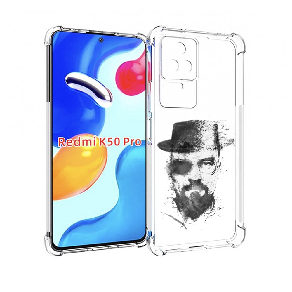 

Чехол MyPads загадочный человек для Xiaomi Redmi K50 / K50 Pro, Прозрачный, Tocco
