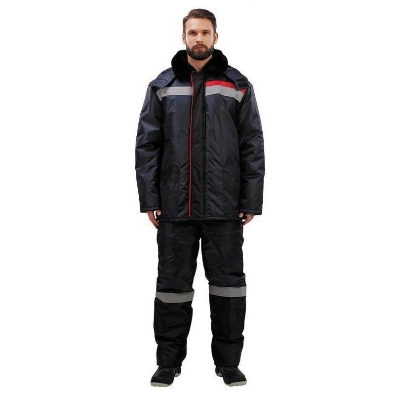 

Костюм рабочий NoBrand 487586-K черный/синий 64-66, 182-188