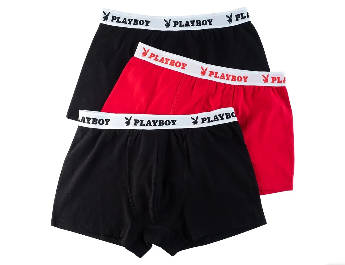 

Набор боксеров мужской Guten Morgen Playboy черный L, Playboy