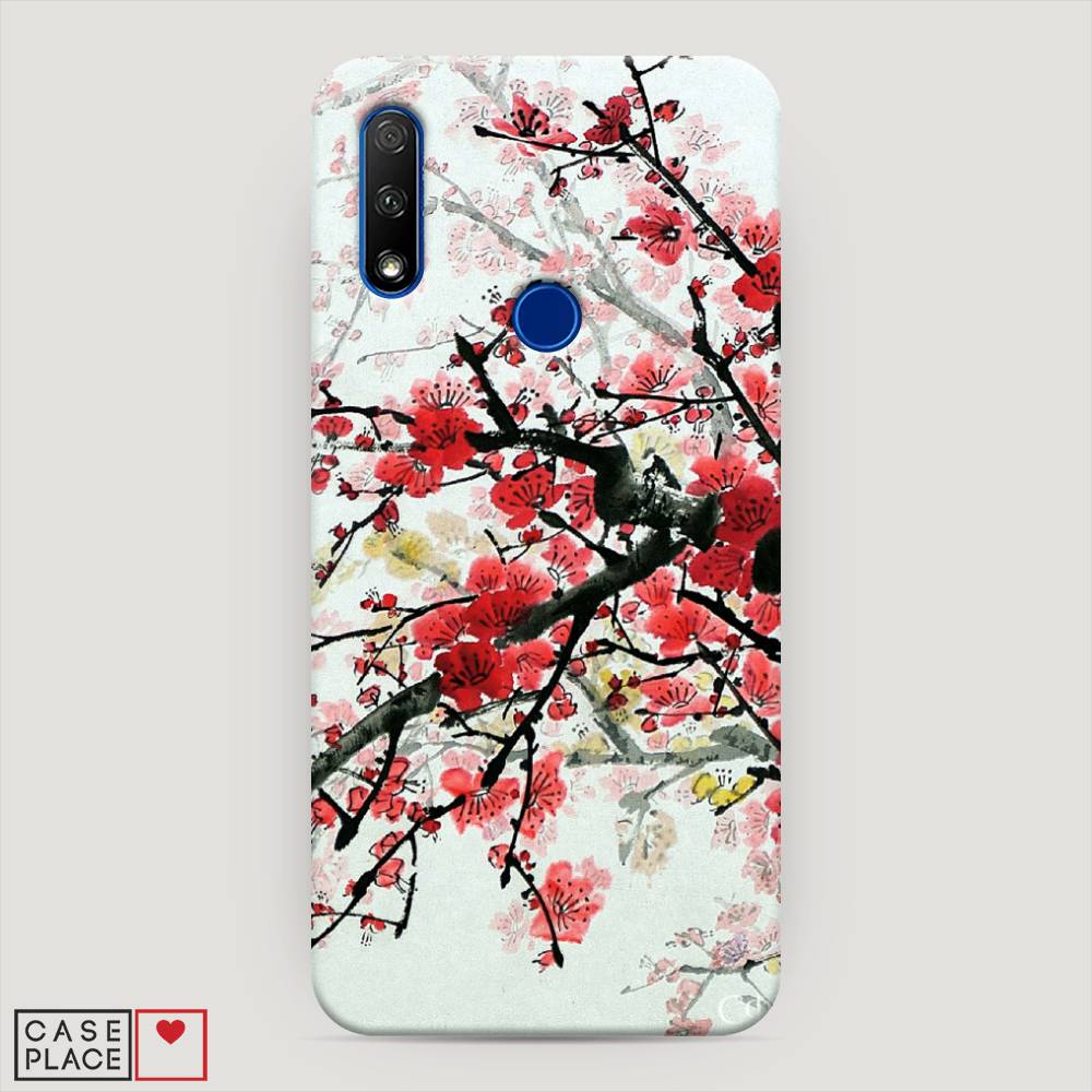 

Чехол Awog "Сакура" для Honor 9X, 69920-3