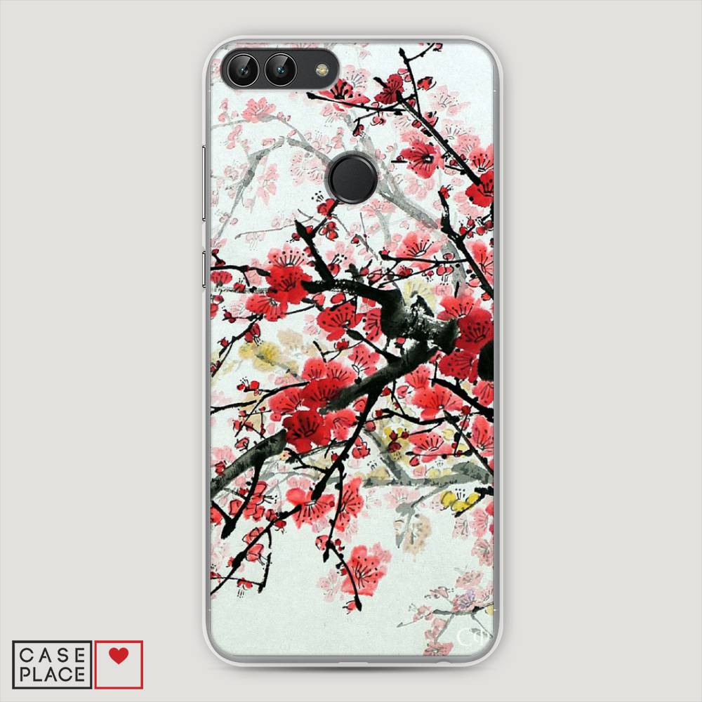 

Чехол Awog "Сакура" для Huawei P Smart