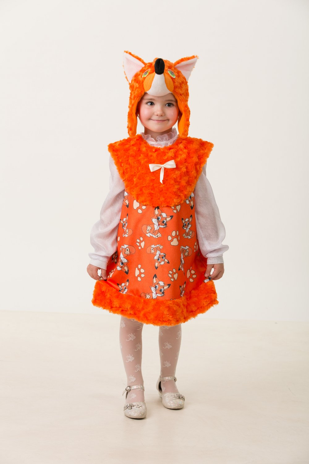 

Карнавальный костюм Batik Лисичка Лиля 5303 цв.мультиколор р.104, Лисичка Лиля