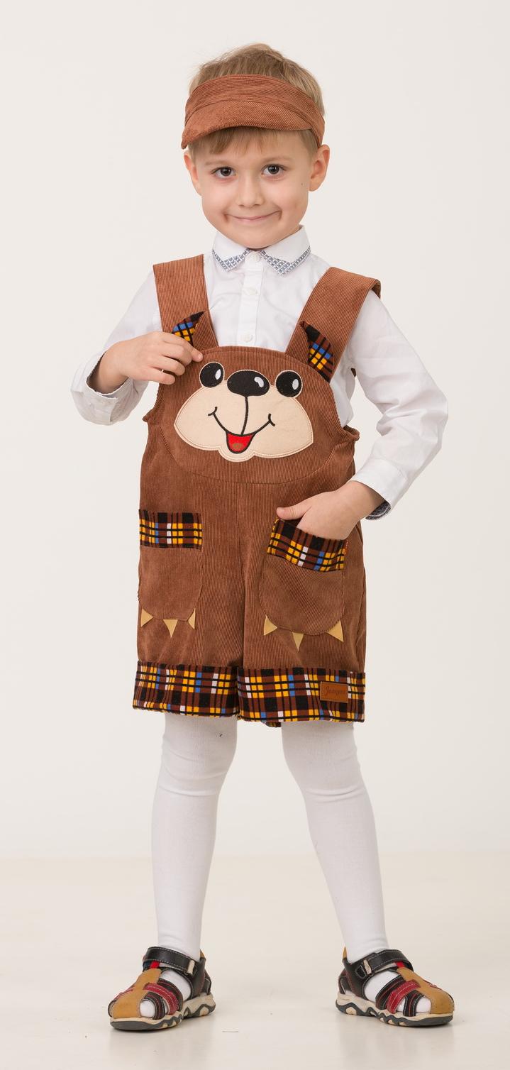 

Карнавальный костюм Batik Медвежонок Топтыжкин 5910 цв.мультиколор р.98, Медвежонок Топтыжкин