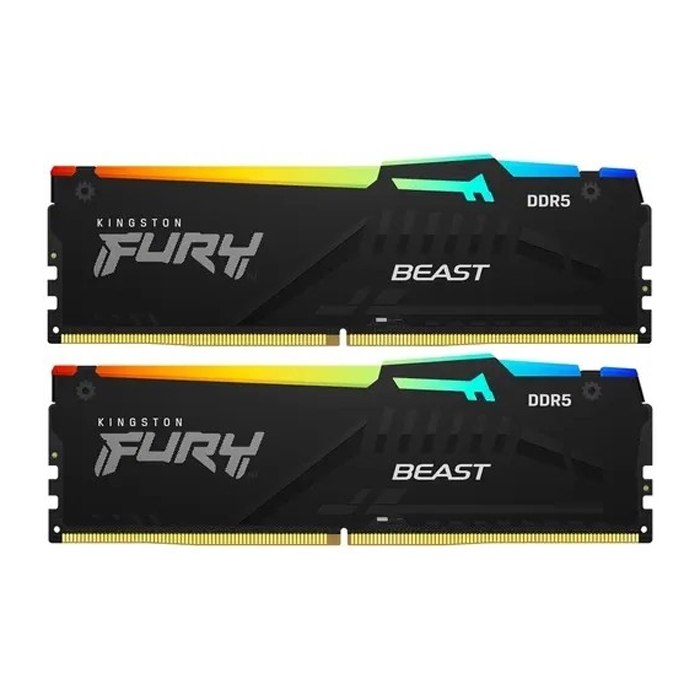 Оперативная память kingston fury beast black ddr5