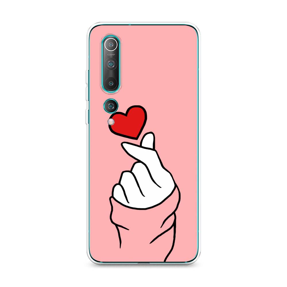 

Чехол Awog на Xiaomi Mi 10 "Милое сердечко", Разноцветный, 37550-7