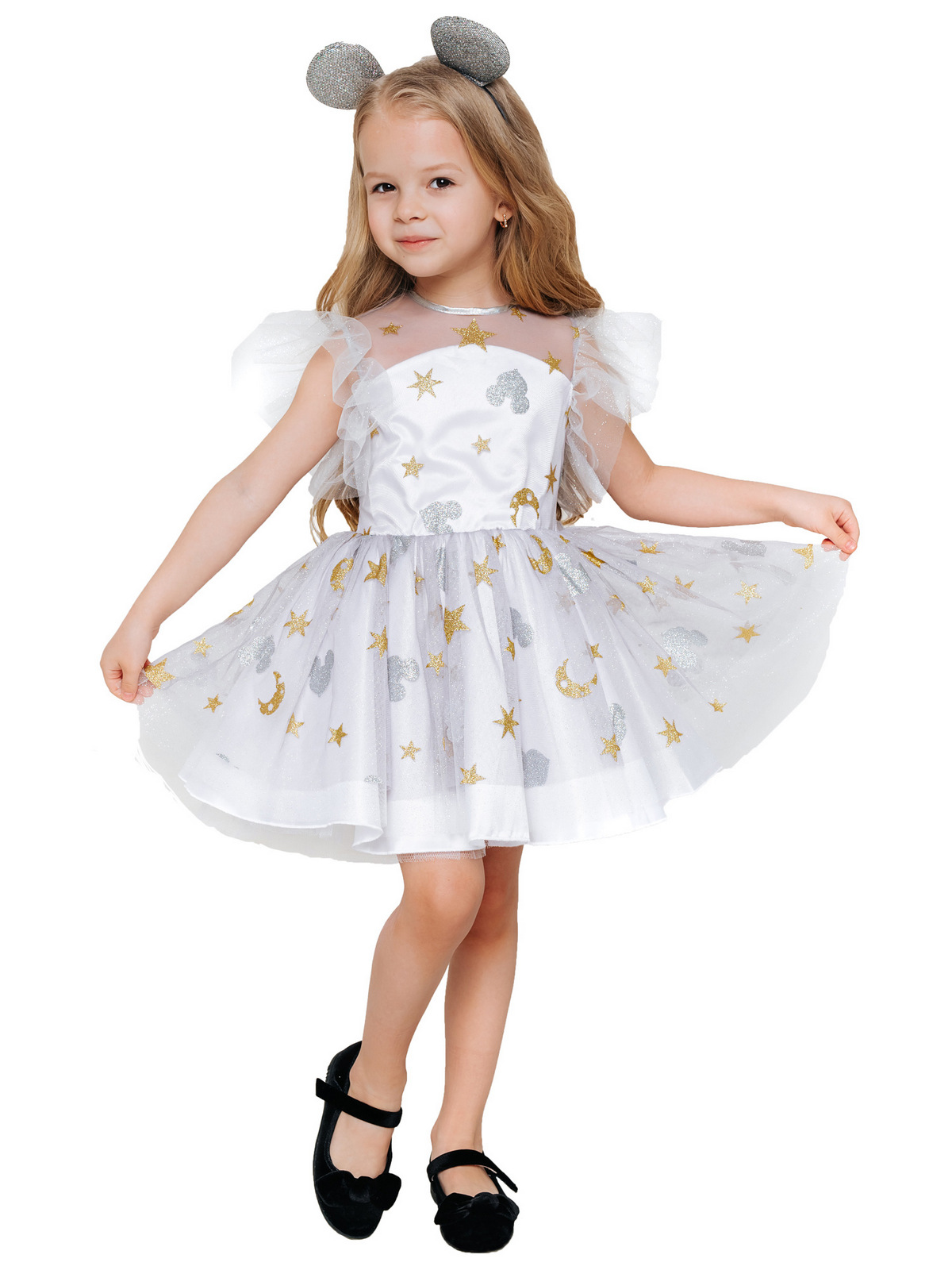 

Карнавальный костюм Batik Мышка Соня 2085 к-20 цв.мультиколор р.134, Мышка Соня