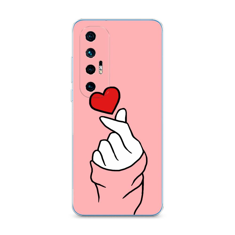 

Чехол Awog на Xiaomi Mi 10S "Милое сердечко", Разноцветный, 310550-7