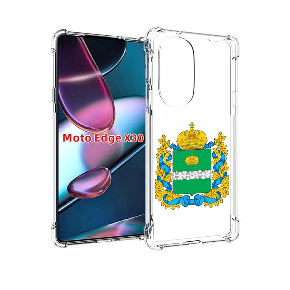 

Чехол MyPads герб-калужскои-области для Motorola Moto Edge X30, Прозрачный, Tocco