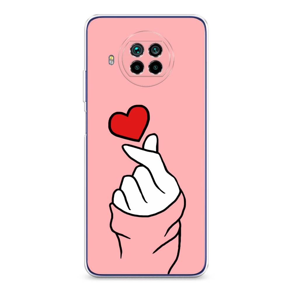 

Чехол Awog на Xiaomi Mi 10T Lite "Милое сердечко", Разноцветный, 39150-7