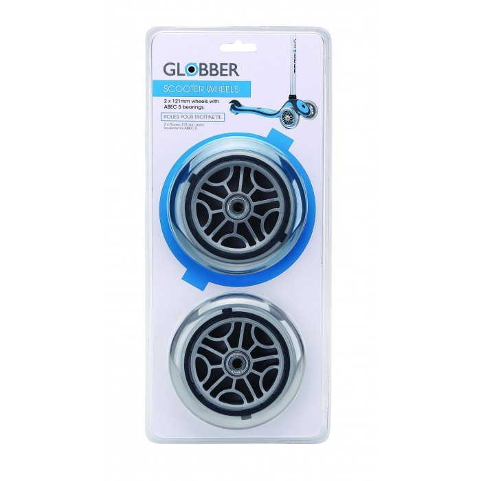 Комплект колес Globber 125 мм OEM - прозрачный