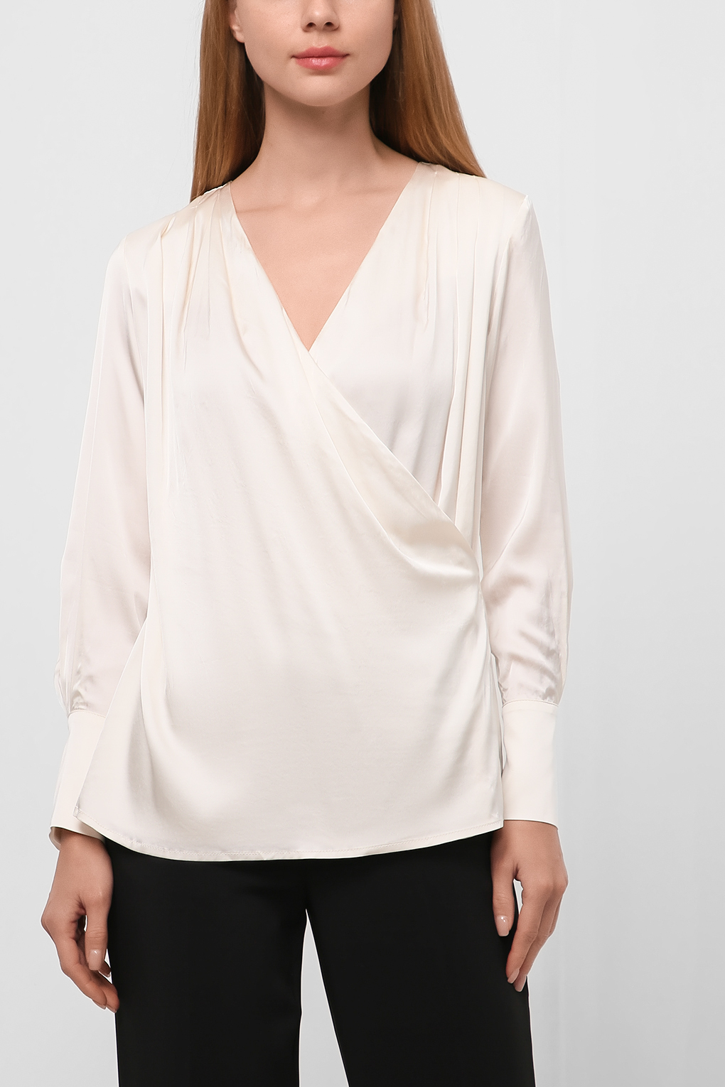 

Блуза женская SABRINA SCALA SS22073374-002 белая L, Белый, SS22073374-002