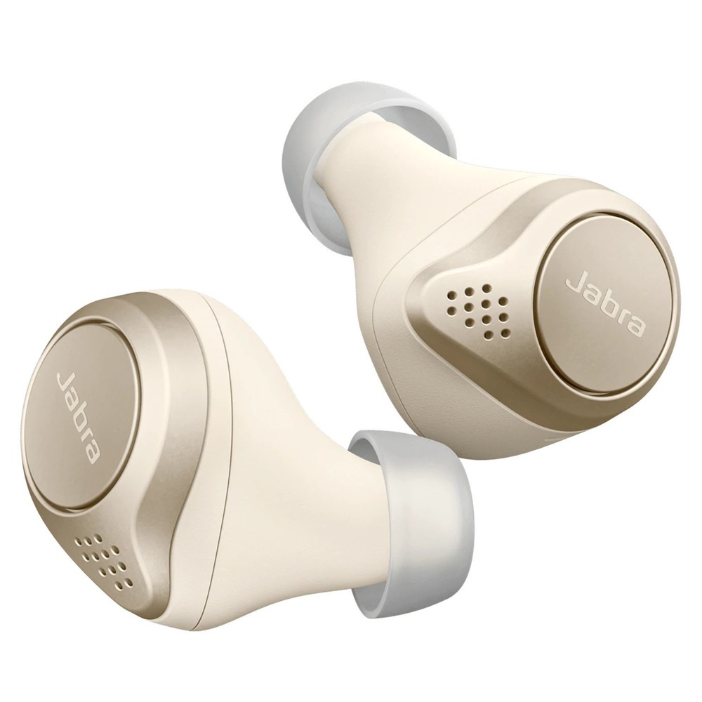 фото Наушники jabra elite 75t gold/beige