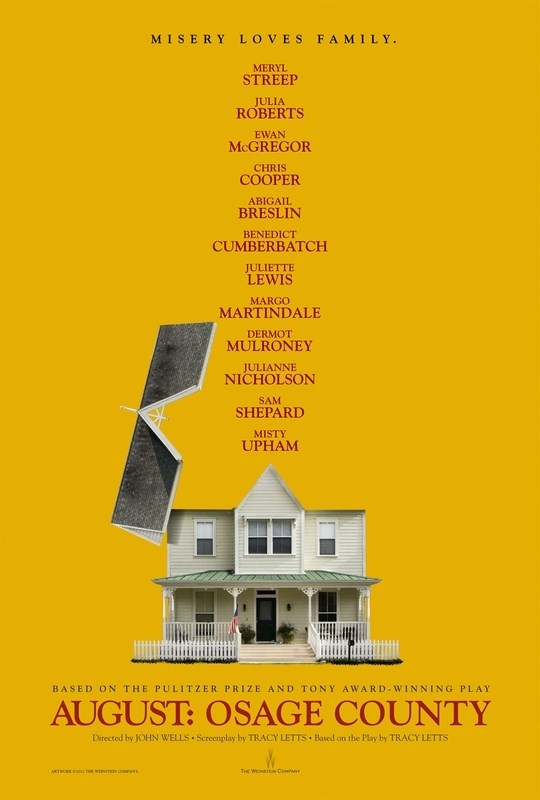 

Постер к фильму "Август" (August Osage County) Оригинальный 68,6x101,6 см