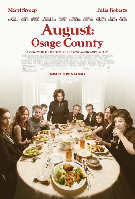 

Постер к фильму "Август" (August Osage County) Оригинальный 68,6x101,6 см