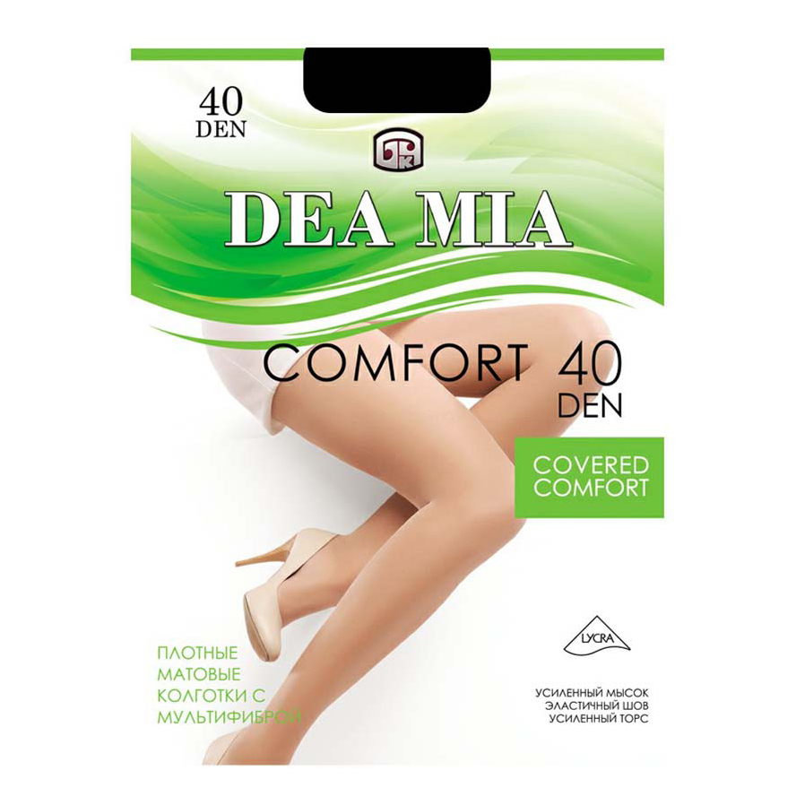 

Колготки женские Dea Mia черные, Черный