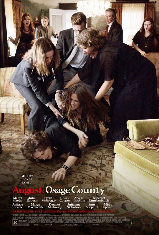 

Постер к фильму "Август" (August Osage County) Оригинальный 68,6x101,6 см