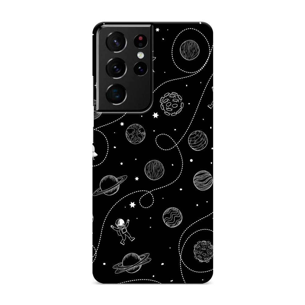 

Пластиковый чехол "В невесомости" на Samsung Galaxy S21 Ultra, 2102220-3