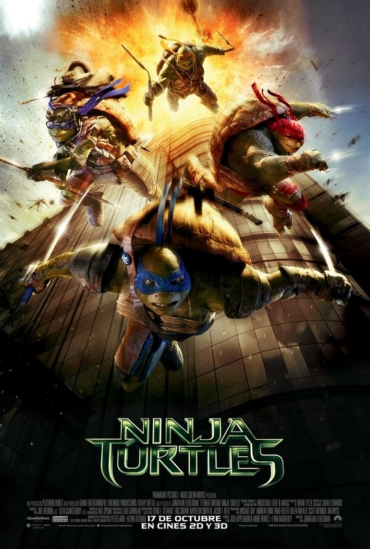 

Постер к фильму "Черепашки-ниндзя" (Teenage Mutant Ninja Turtles) A4