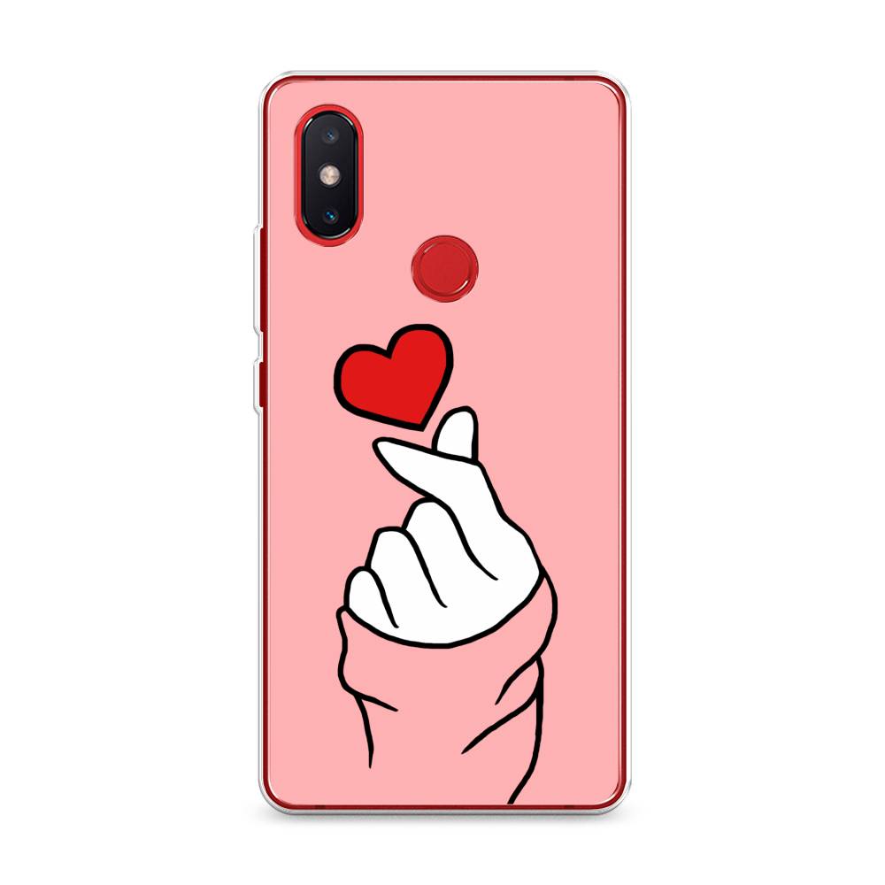 

Чехол Awog на Xiaomi Mi 8 SE "Милое сердечко", Разноцветный, 33750-7