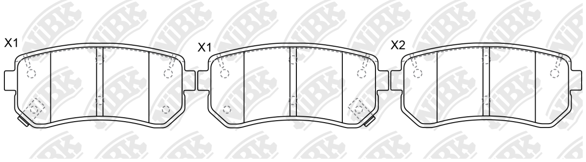 

Тормозные колодки NiBK задние для Kia Rio 2006-/Hyundai i20, i30, ix35 PN0436