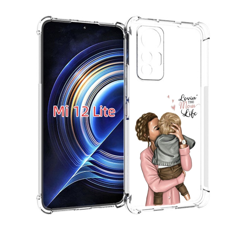 

Чехол MyPads Любовь-мамы детский для Xiaomi 12 Lite, Прозрачный, Tocco
