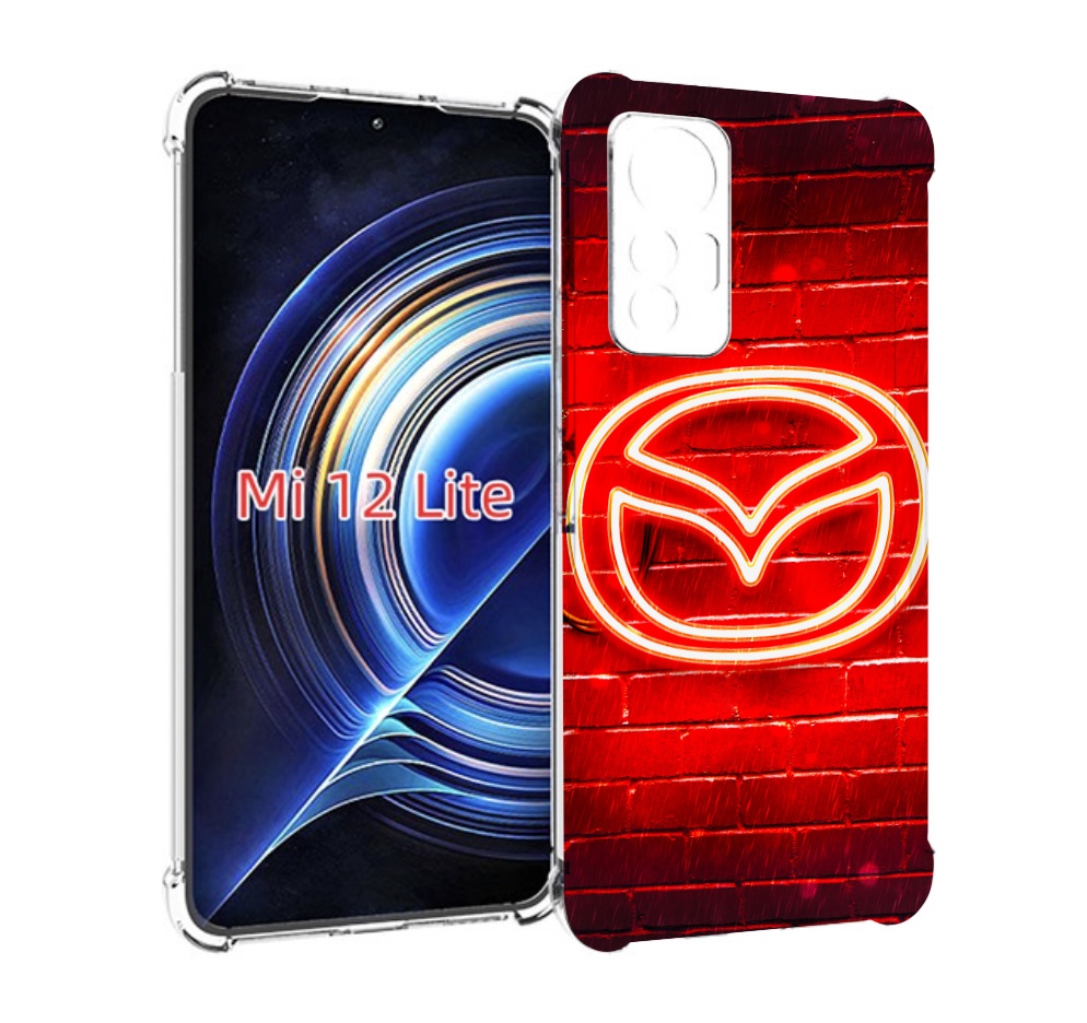 

Чехол MyPads Мазда для Xiaomi 12 Lite, Прозрачный, Tocco