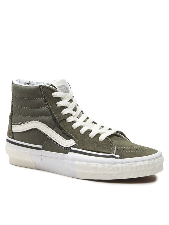 

Кеды Sk8-Hi Reconst VN0005UKOLO1 Vans Зеленый 45 EU, Sk8-Hi Reconst VN0005UKOLO1