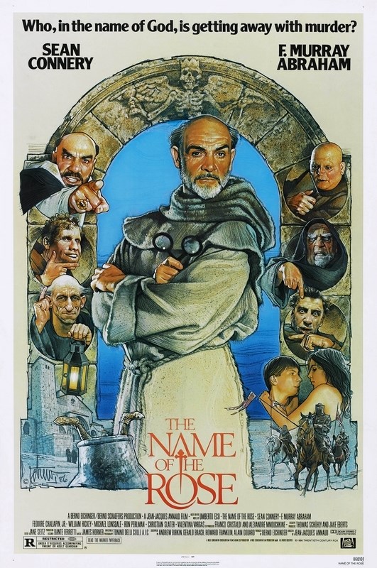 

Постер к фильму "Имя розы" (Der Name der Rose) A4