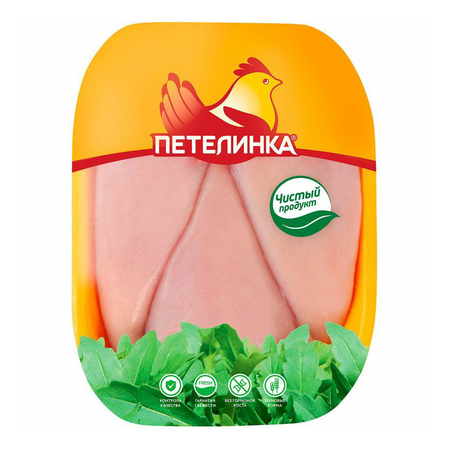 Филе грудки цыпленка Петелинка +-1 кг